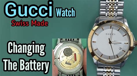 gucci watch battery replacement|gucci watch repairs near me.